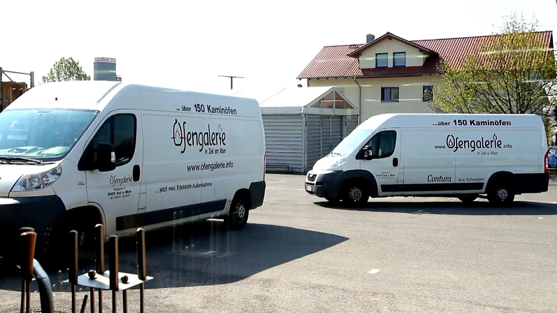 Firmenwagen der Ofengalerie
